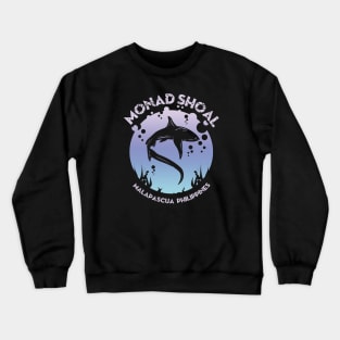 Shark Diving At Monad Shoal Crewneck Sweatshirt